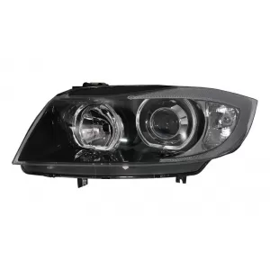 Kit pour BMW E90 05-08 M-Performance Look Jupes latérales Phares Angel Eyes Noir-image-6053331