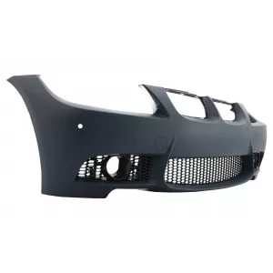 Parachoque para BMW E90 E91 Pre-LCI 05-08 M3 Look Faros Negros Faros Antiniebla-image-6053343
