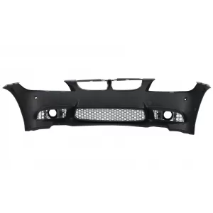 Parachoque para BMW E90 E91 Pre-LCI 05-08 M3 Look Faros Negros Faros Antiniebla-image-6053344
