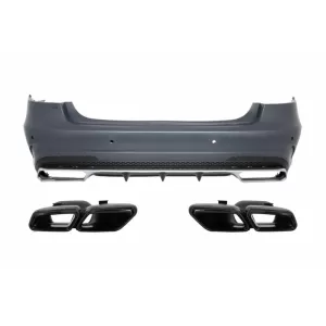 BodyKit für Mercedes E W212 Facelift 13-16 Stoßstange Auspuffspitzen E63 Look-image-6053557