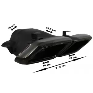 BodyKit für Mercedes E W212 Facelift 13-16 Stoßstange Auspuffspitzen E63 Look-image-6053564