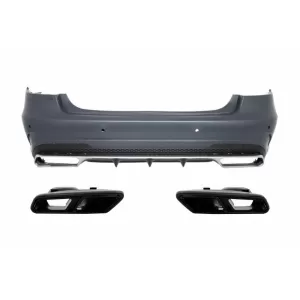 BodyKit für Mercedes E W212 Facelift 13-16 Stoßstange Auspuffspitzen E63 Look-image-6053570