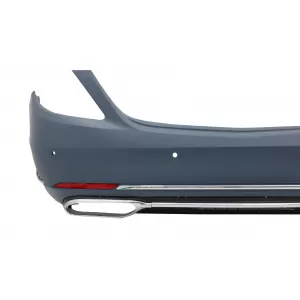 Bodykit für Mercedes S-Klasse W222 Facelift 13+ Stoßfänger Endrohre M Look-image-6057183