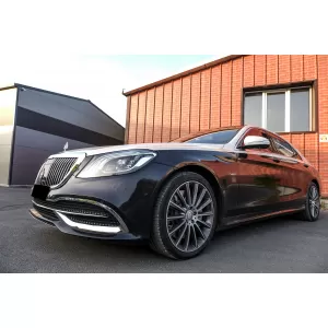 Bodykit für Mercedes S-Klasse W222 Facelift 13+ Stoßfänger Endrohre M Look-image-6074588
