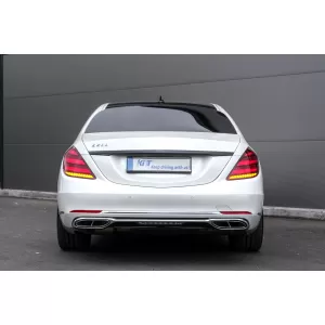 Bodykit für Mercedes S-Klasse W222 Facelift 13+ Stoßfänger Endrohre M Look-image-6082417