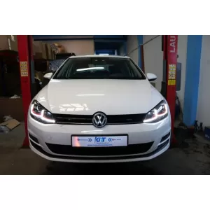 LED Scheinwerfer für VW Golf 7 12-17 Facelift G7.5 GTI Look Dynamische Lichter-image-6056099