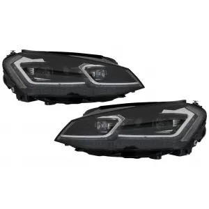 image-62-LED Scheinwerfer für VW Golf 7 12-17 Facelift G7.5 R Look Sequenzielle Lichter