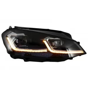 LED Scheinwerfer für VW Golf 7 12-17 Facelift G7.5 R Look Sequenzielle Lichter-image-6056096