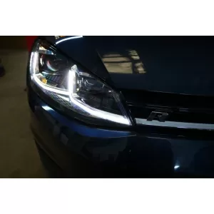 LED Scheinwerfer für VW Golf 7 12-17 Facelift G7.5 R Look Sequenzielle Lichter-image-6056105