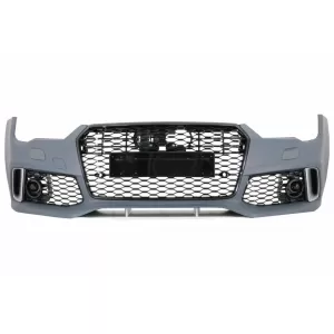 Paraurti per Audi A7 4G Facelift 15-18 RS7 Look Add-On Spoiler Labbro Carbonio-image-6053852