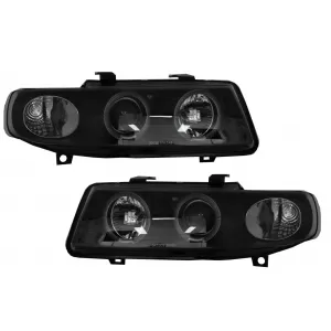 image-56-Fényszóró SEAT Leon (1999-2004) / Seat Toledo (1999-2004) Angel Eyes Fekete