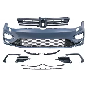 image-67-Frontstoßstange für VW Golf 7.5 2017-2020 R-Look Gitter