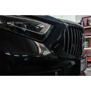 Central Grille Suitable for Mercedes CLS-Class C257 (2018-up) GTR Design Black Chrome