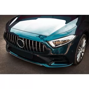 Central Grille Suitable for Mercedes CLS-Class C257 (2018-up) GTR Design Black Chrome