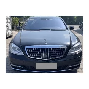 Front Grille suitable for Mercedes S-Class W221 Facelift (2010-2013) Vertical Design