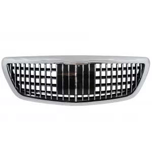 image-29-Prednja rešetka prikladna za Mercedes S-klasu W222 X222 (2014-2020) Okomito Dizjan Krom