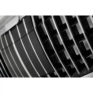 Grille Avant Calandre pour Mercedes S W222 X222 14-20 Vertical Look Chrome-image-6057439