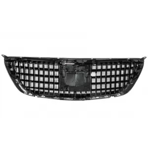 Grille Avant Calandre pour Mercedes S W222 X222 14-20 Vertical Look Chrome-image-6057440