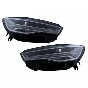 Gitter für AUDI A6 C7 4G Facelift 15-18 RS6 Matrix Look LED Scheinwerfer Dynamic-image-6054096