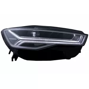 Gitter für AUDI A6 C7 4G Facelift 15-18 RS6 Matrix Look LED Scheinwerfer Dynamic-image-6054103