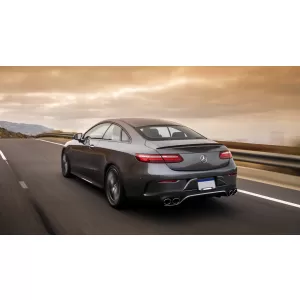 Diffusor für Mercedes E C238 A238 Sport Line 16-19 E53 Look Auspuffblenden Silber-image-6057995