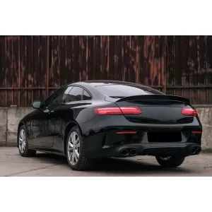 Difusor para Mercedes E C238 A238 AMG Sport Line 16-19 E53 Night Look Tips-image-6092122