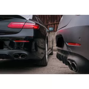 Difusor para Mercedes E C238 A238 AMG Sport Line 16-19 E53 Night Look Tips-image-6092123