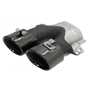 Diffuseur pour Mercedes CLS C257 18+ CLS53 Look Échappement Tips Night Package-image-6057126