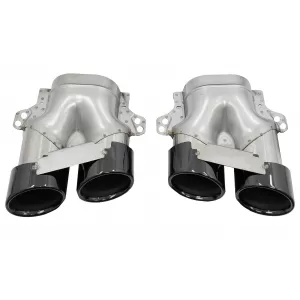 Diffuseur pour Mercedes CLS C257 18+ CLS53 Look Échappement Tips Night Package-image-6057128