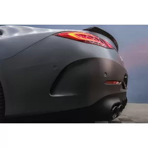 Diffuseur pour Mercedes CLS C257 18+ CLS53 Look Échappement Tips Night Package-image-6090194