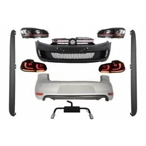 image-22-Teljes Body Kit VW Golf VI (2008-2013) R20 design, első és hátsó lámpával, dinamikus irányjelzővel
