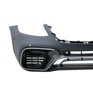 Paraurti per Mercedes Classe S W222 Facelift 17+ S63 Look Griglia Centrale Cromo-image-6054971