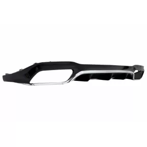 Bara Fata cu Difuzor Bara Spate si Ornamente Tobe Crom compatibil cu Mercedes E-Class W213 (2016-2019) E63 Design Editie Negru-image-6055135