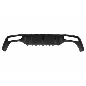 Bara Fata cu Difuzor Bara Spate si Ornamente Tobe Crom compatibil cu Mercedes E-Class W213 (2016-2019) E63 Design Editie Negru-image-6055136
