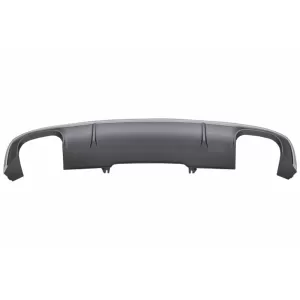 Diffuseur pour AUDI A4 B9 8W Berline Avant S-line 2016-2018 S4 Look Échappement-image-6055265