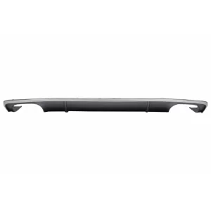 Diffuseur pour AUDI A4 B9 8W Berline Avant S-line 2016-2018 S4 Look Échappement-image-6055267