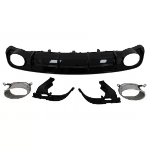 Pare-chocs Avant Audi A6 4G Facelift 15-18 Calandre Diffuseur Bouts RS6 Look-image-6055601