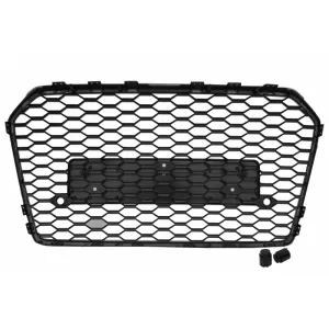 Stoßstange diffusor für Audi A6 4G Facelift 15-18 Auspuff Kühlergrill RS6 Look-image-6055629