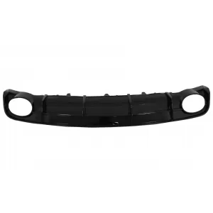 Stoßstange diffusor für Audi A6 4G Facelift 15-18 Auspuff Kühlergrill RS6 Look-image-6055638