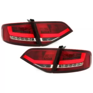 LED hátsó lámpa, hátsó diffúzor és kipufogóvég szett, Audi A4 B8 8K Limousine (2007-2010), RS4 design-image-6055707