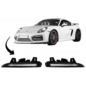 image-31-DRL LED első lökhárító PORSCHE CAYMAN 981C BOXSTER 981 (2013-2016) GT4 Design