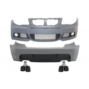 image-69-Body Kit, két kipufogóvéggel, szénszálas, matt, BMW 1-es E87 Hatchback (2004-2011), M-Technik M Sport Design, PDC nélkül