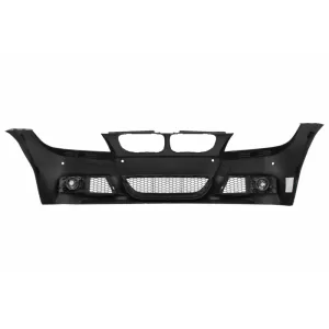 Pachet Exterior compatibil cu BMW Seria 3 E90 LCI Sedan (2008-2011) M-Technik Design cu Prelungiri Bara Fata-image-6055847