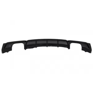 Eleron Portbagaj cu Difuzor Bara Spate Evacuare Dubla compatibil cu BMW Seria 3 F30 (2011-2019) M4 CSL M Performance Design Negru Lucios-image-6055962