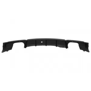 Eleron Portbagaj cu Difuzor Bara Spate Evacuare Dubla compatibil cu BMW Seria 3 F30 (2011-2019) M4 CSL M Performance Design Negru Lucios-image-6055965
