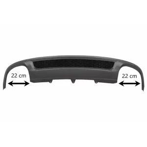 Diffúzor és kipufogóvégek, AUDI A4 B8 Facelift Limo Avant 12-15 modellekhez, S-Line kivitel-image-6056213