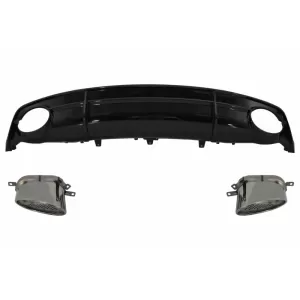 Kühlergrill für Audi A7 4G Facelift 15-17 RS7 Look nur S-Line Diffusor Auspuff-image-6056276