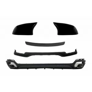 image-27-Body Kit első lökhárító spoilerrel, diffúzorral és visszapillantó tükör házzal BMW X5 (F15) (2014-2018), Aero csomag M Performance Design