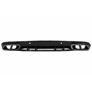 Stoßstange für Mercedes C C205 A205 14-19 C63S Design Spitzen Diffusor-image-6056857