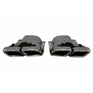Stoßstange für Mercedes C C205 A205 14-19 C63S Design Spitzen Diffusor-image-6056861